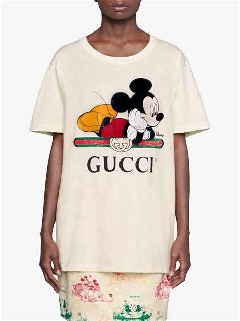 gucci mickey mouse t shirt fake|gucci mickey mouse shirt real.